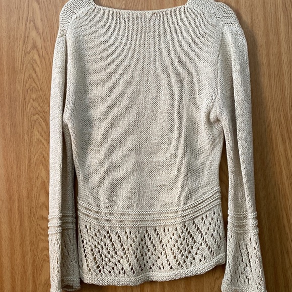 Cream knit sweater - Picture 3 of 3